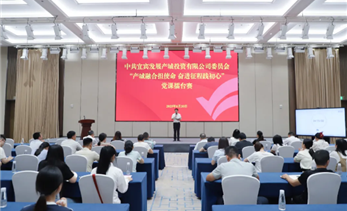 产城融合担使命 奋进征程践初心丨宜发展产城公司党委举行党课擂台赛