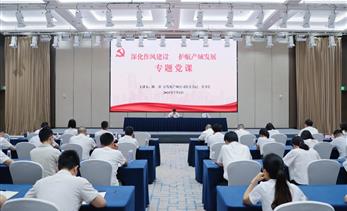 宜发展产城公司党委举行2025年“七一”表彰大会暨党委书记讲作风建设专题党课