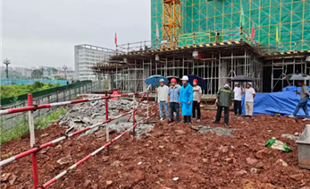 宜发展产城公司开展地震后安全风险排查和应急处置工作