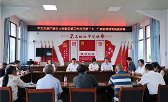 宜发展产城公司领导赴“连心共赴现代化”帮扶村开展 “七一” 走访慰问暨讲授专题党课